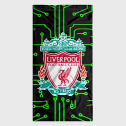 Бандана-труба Liverpool плата текстура, цвет: 3D-принт — фото 2