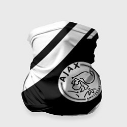 Бандана-труба Ajax geometry black, цвет: 3D-принт