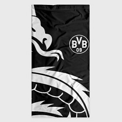 Бандана-труба Borussia дракон белый, цвет: 3D-принт — фото 2
