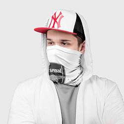 Бандана-труба Arsenal черный лес, цвет: 3D-принт — фото 2