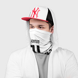 Бандана-труба Juventus символы китайские, цвет: 3D-принт — фото 2