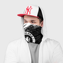 Бандана-труба Chelsea штрихи красок текстура, цвет: 3D-принт — фото 2