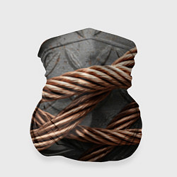 Бандана-труба Витая медь, цвет: 3D-принт