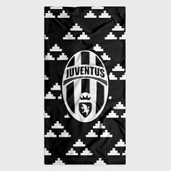 Бандана-труба Juventus геометрия треугольники, цвет: 3D-принт — фото 2
