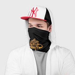 Бандана-труба Хэллоуин - Тыква в паутине, цвет: 3D-принт — фото 2