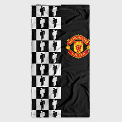 Бандана-труба Манчестер Юнайтед текстура люди, цвет: 3D-принт — фото 2