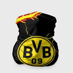 Бандана-труба Borussia шторм молнии, цвет: 3D-принт