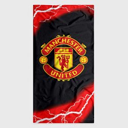 Бандана-труба Манчестер Юнайтед шторм молнии, цвет: 3D-принт — фото 2
