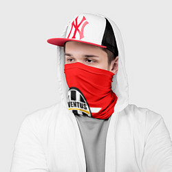 Бандана-труба Juventus star geometry, цвет: 3D-принт — фото 2