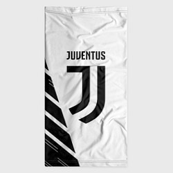 Бандана-труба Ювентус полосы геометрия текстура, цвет: 3D-принт — фото 2