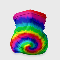 Бандана-труба Tie dye, цвет: 3D-принт
