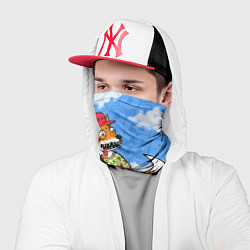 Бандана-труба Drop Dead: Wild Fox, цвет: 3D-принт — фото 2