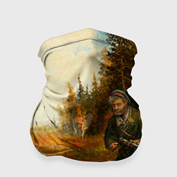 Бандана-труба Охота на утку, цвет: 3D-принт