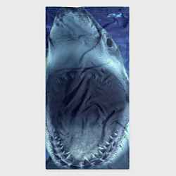 Бандана-труба Белая акула, цвет: 3D-принт — фото 2