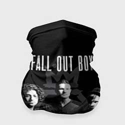 Бандана-труба Fall out boy band, цвет: 3D-принт