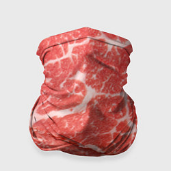 Бандана-труба Кусок мяса, цвет: 3D-принт