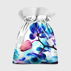Мешок для подарков Фиолетовая орхидея, цвет: 3D-принт