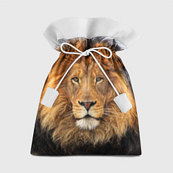Мешок для подарков Красавец лев, цвет: 3D-принт