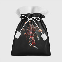 Мешок для подарков Michael Jordan Style, цвет: 3D-принт