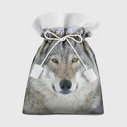 Мешок для подарков Милый волк, цвет: 3D-принт