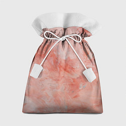 Мешок для подарков Розовый мрамор - Венец, цвет: 3D-принт