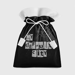 Мешок для подарков Default City, цвет: 3D-принт