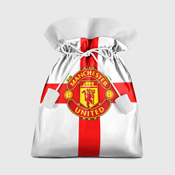 Мешок для подарков Manchester Utd: England, цвет: 3D-принт