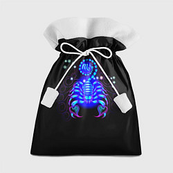Мешок для подарков Космический Скорпион, цвет: 3D-принт