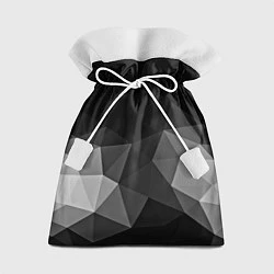 Мешок для подарков Abstract gray, цвет: 3D-принт