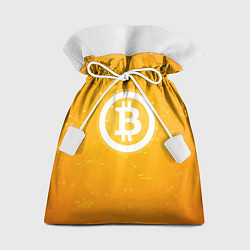 Мешок для подарков Bitcoin Orange, цвет: 3D-принт