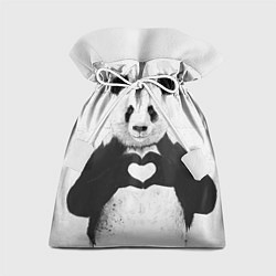 Мешок для подарков Panda Love, цвет: 3D-принт