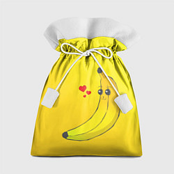 Мешок для подарков Just Banana (Yellow), цвет: 3D-принт