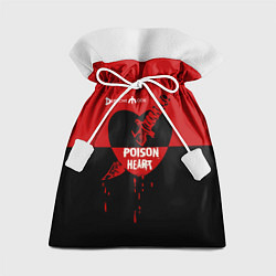 Мешок для подарков Poison heart, цвет: 3D-принт