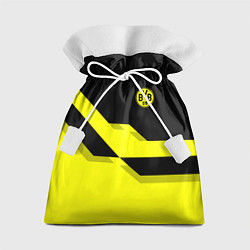 Мешок для подарков BVB FC: Yellow style, цвет: 3D-принт