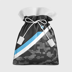 Мешок для подарков BMW: Pixel Military, цвет: 3D-принт