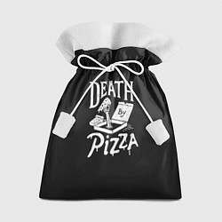 Мешок для подарков Death By Pizza, цвет: 3D-принт