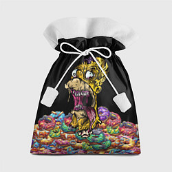 Мешок для подарков Zombie Homer, цвет: 3D-принт