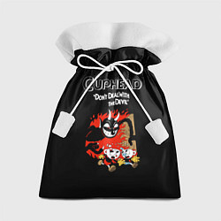 Мешок для подарков Cuphead: Hell Devil, цвет: 3D-принт