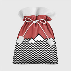 Мешок для подарков Горы Твин Пикс, цвет: 3D-принт