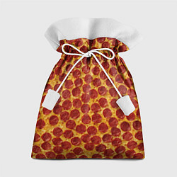 Мешок для подарков Пицца пепперони, цвет: 3D-принт