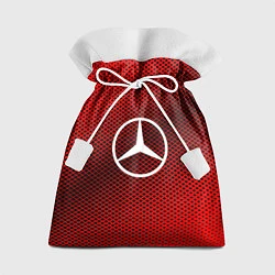 Мешок для подарков Mercedes: Red Carbon, цвет: 3D-принт