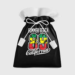 Мешок для подарков Summer Beach 89, цвет: 3D-принт