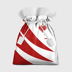 Мешок для подарков Игра в сердца, цвет: 3D-принт
