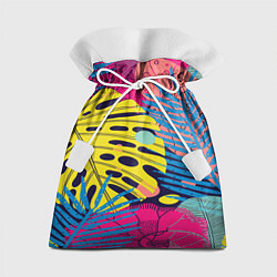 Мешок для подарков Тропическая мода, цвет: 3D-принт