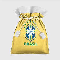 Мешок для подарков Brazil Team, цвет: 3D-принт