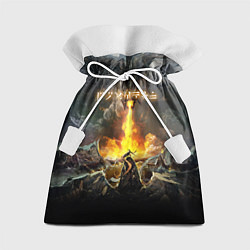 Мешок для подарков TES: Dragon Flame, цвет: 3D-принт