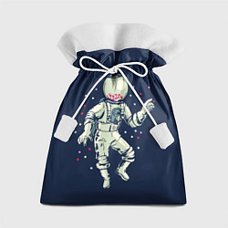 Мешок для подарков Космонавт и конфеты, цвет: 3D-принт