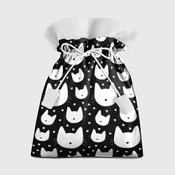 Мешок для подарков Love Cats Pattern, цвет: 3D-принт