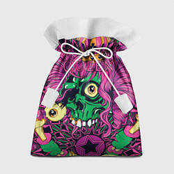 Мешок для подарков Queen Skull, цвет: 3D-принт