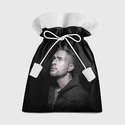Мешок для подарков Егор Крид: Цвет настроения чёрный, цвет: 3D-принт
